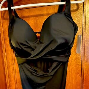 Swimsuits for all 1 piece cut out swimsuit size 22 NWT